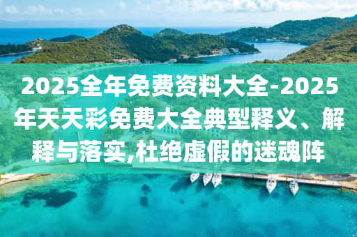 2025全年免費資料大全-2025年天天彩免費大全典型釋義、解釋與落實,杜絕虛假的迷魂陣